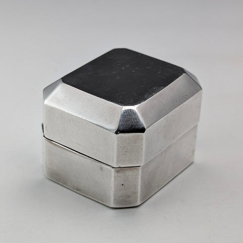 Vintage Sterling Silver Ring Box / Jewelry Box BIRKS